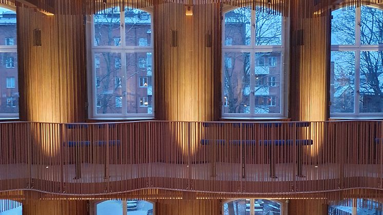 Drottning Silvias konsertsal, Stockolm, vinnare av Svenska Ljuspriset interiör