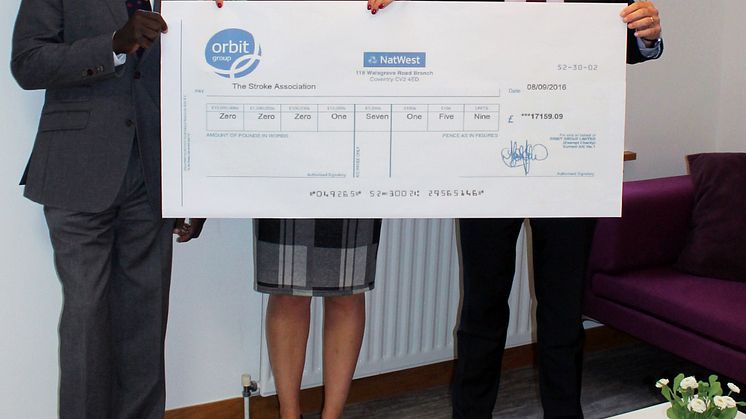 ​Orbit Homes tees off to raise £17,000 for the Stroke Association
