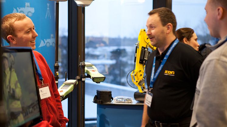 Scanlaser på Geodesidagarna 2012