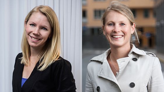 Sofie Roy-Norelid blir ny affärsområdeschef för förvaltning och Erica Nordström blir affärsområdeschef för Medlem och Marknad på HSB Stockholm