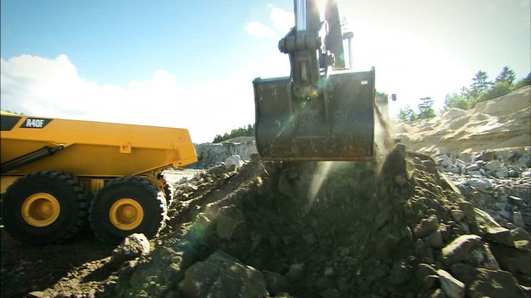 Dumper - Volvo dumprar i F-serien; A25F, A30F, A35F, A40F - lanseringsfilm