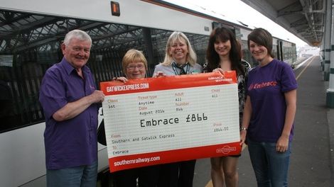​Southern staff chose Eastbourne good cause as corporate charity