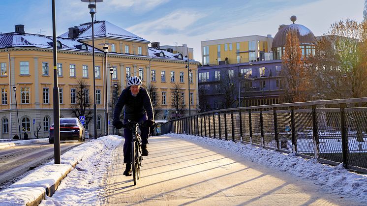 Vanebilister och vanecyklister i årets upplaga av Vintertramparna