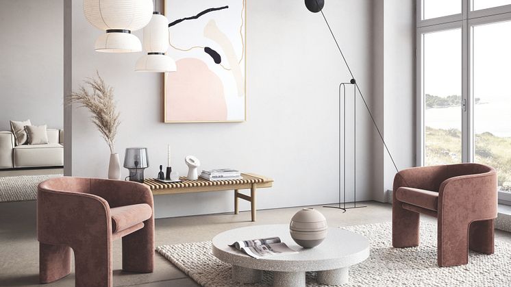 Einrichten im Nude-Look