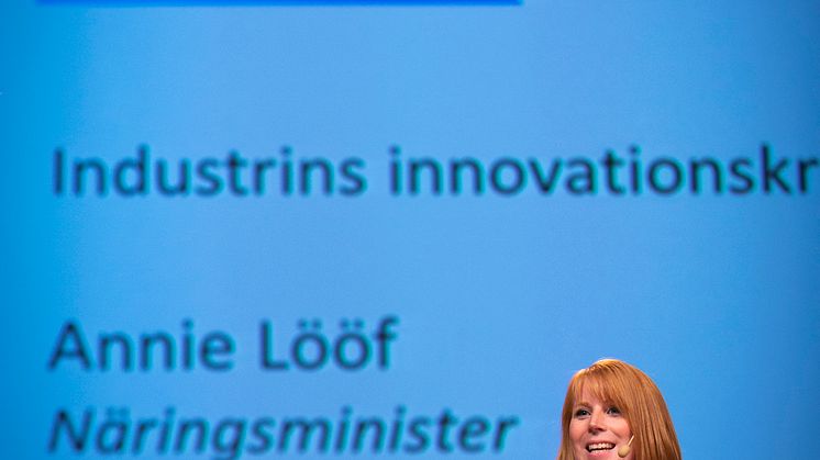 Annie Lööf på Industridagen 2013