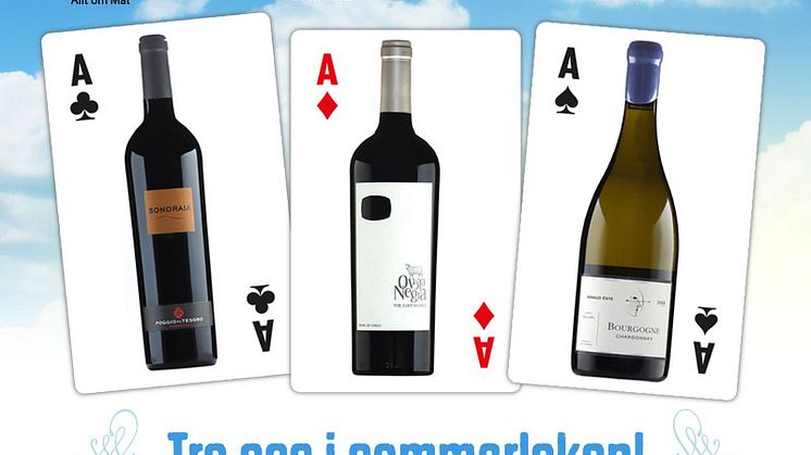 Tre ess i sommarleken - nyheter från The Wineagency!
