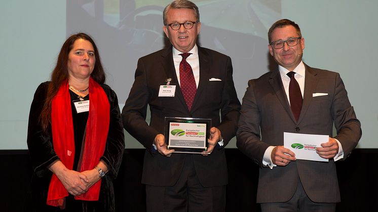 Scania gewinnt Europäischen Transportpreis für Nachhaltigkeit 2018 