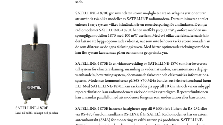 Trådlöst med utökade möjligheter