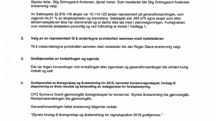 Generalforsamlingsprotokoll 170426