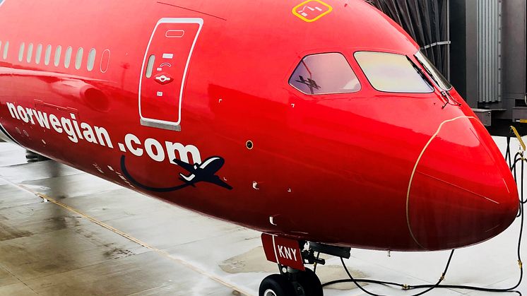 Norwegian modtager fly nummer 150 fra Boeing