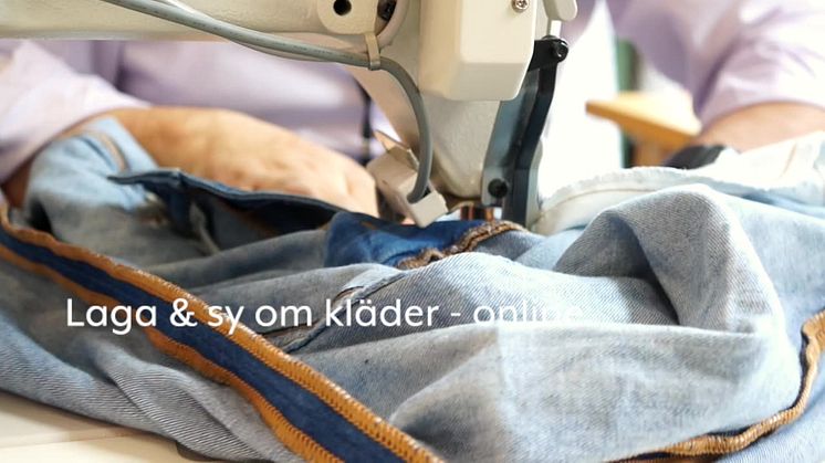 Laga och sy om dina kläder - Online