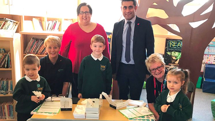 School pupils follow council’s lead in getting the flu vaccination