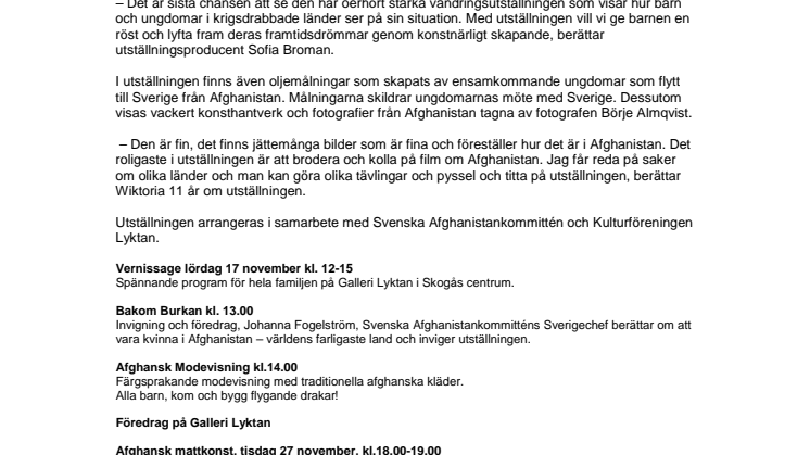 Barn i Afghanistan – ett liv i krig och drömmar om framtiden 