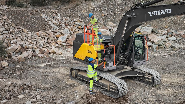 Volvo EC250E och EC300E - säkerhet