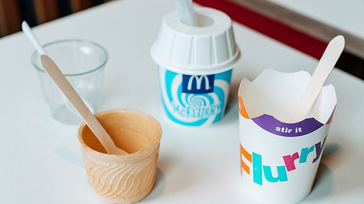 Plastik Reduktion - McDonald’s Deutschland geht mit der Reduzierung on Plastik- und Verpackungsmüll über die gesetzlichen Vorgaben hinaus.