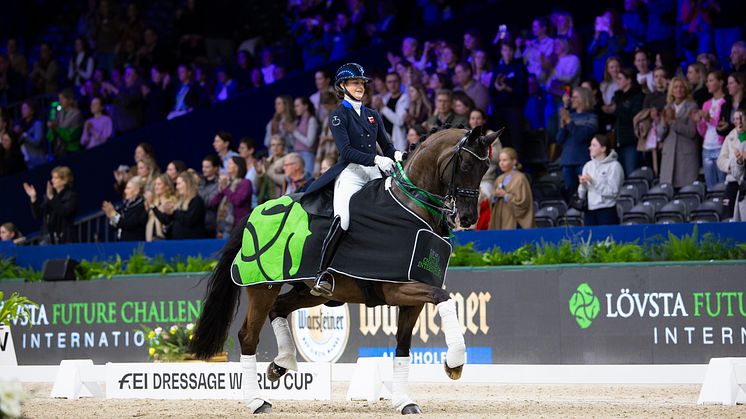 Sophia Ludvigsen and Blue Hors Quintana, photo Digishots