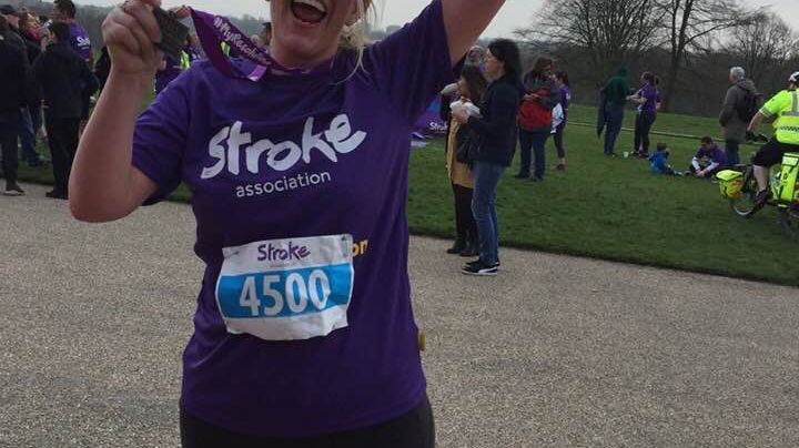 ​Local runner joins the resolution for the Stroke Association