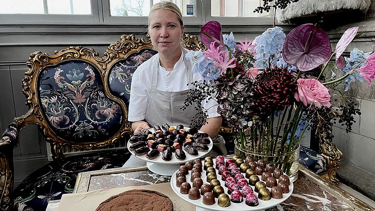 Görvälns slott firar chokladens dag med  chocolatier Susanne Rogstam