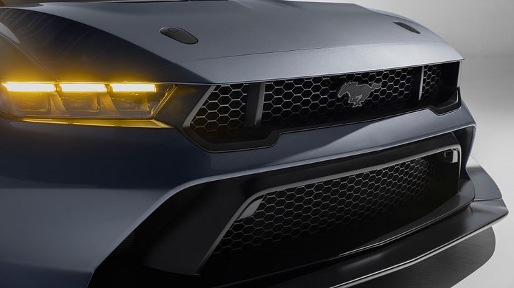 Mustang GTD Carbon Fiber Pony Badge