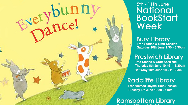 Everybunny Dance during National BookStart Week