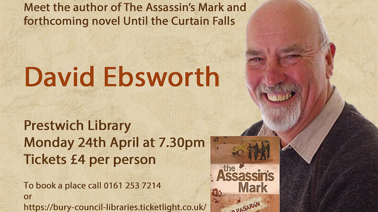 Meet David Ebsworth, author of The Assassin’s Mark