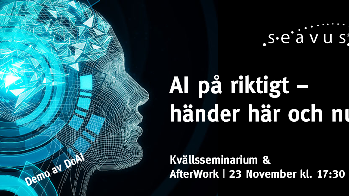 AI på riktigt – händer här och nu!