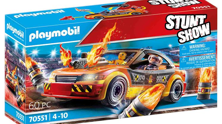 Stuntshow Crashcar (70551) von PLAYMOBIL