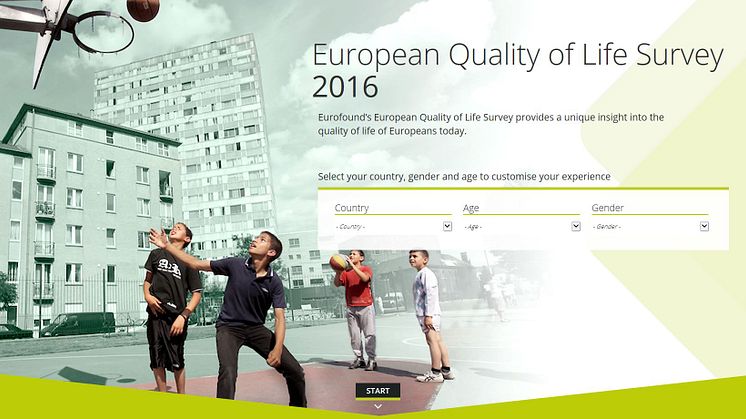 Quality of life improving in Europe, but progress undermined by persisting inequalities and growing uncertainty