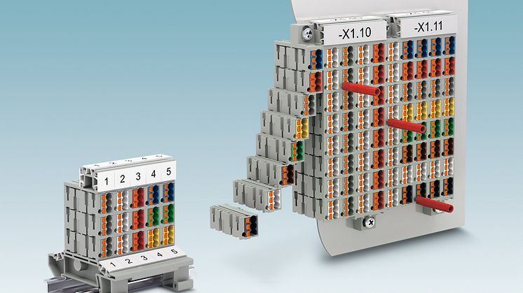 Modular marshalling patchboard concept with innovative colour coding system