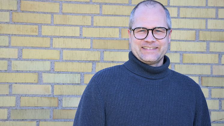 Martin Lovmar, forskare på Wellspect. Foto: Jonas Löfvendahl