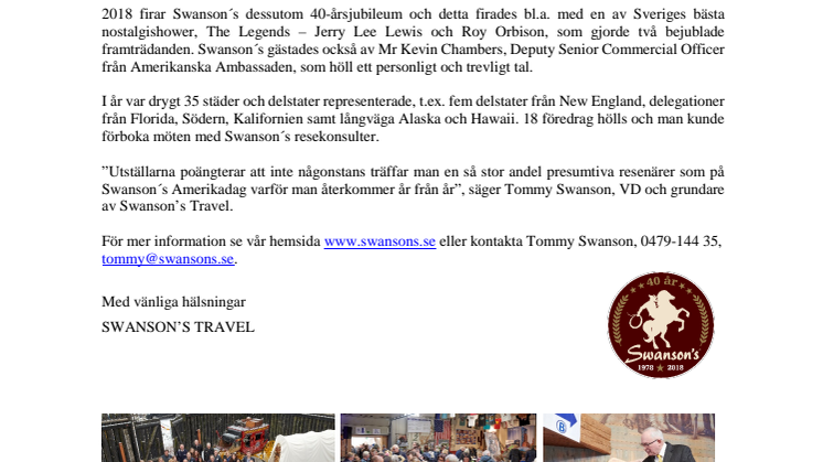Lyckad resemässa på Fort Swanson