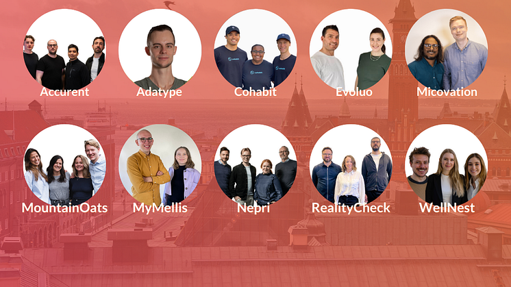 Finalisterna i region Syd i Venture Cup STARTUP 2023!