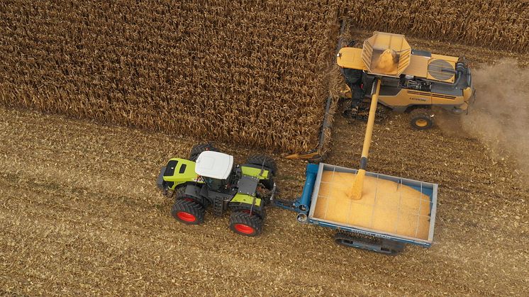 CLAAS LEXION 760 TERRA TRAC.