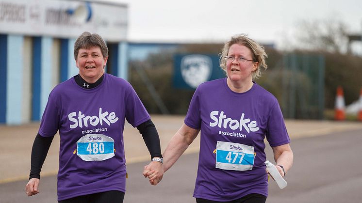 Thruxton runners raise over £10,000 for the Stroke Association