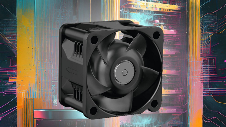AxiForce 40 - liten och effektiv fläkt för kylning av framtidens teknik.