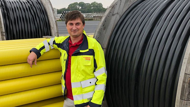 Träffa en av våra kollegor: Daniel Råberg som är projektingenjör inom Elnät.