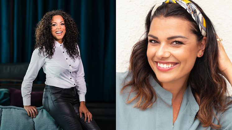 Elaine Eksvärd och Carin da Silva