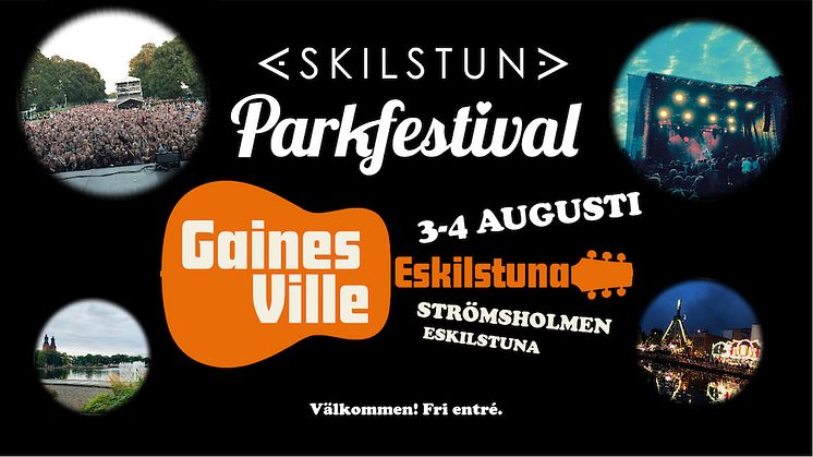 Helgen 3-4 augusti är det dags igen för en stor festivalhelg i Eskilstuna.