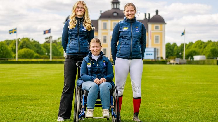 Tre nya paradressyrryttare har anslutit till ATG Talang.
