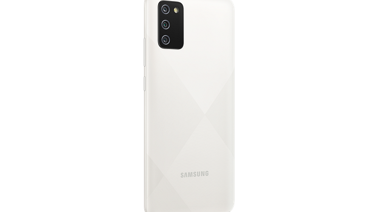Samsung Galaxy A02s_White_Back_R30