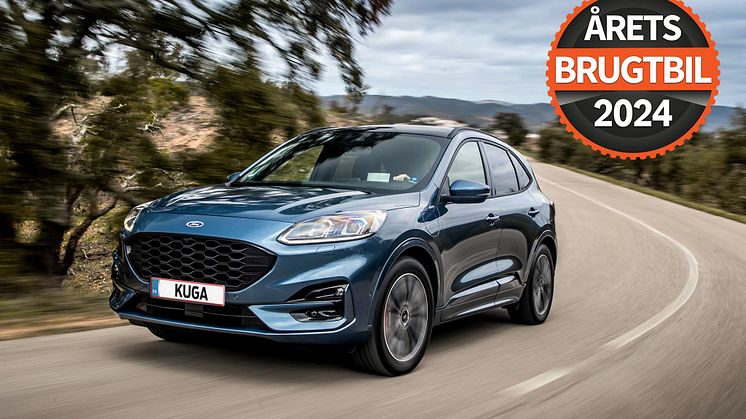 Ford Kuga er blandt de fem finalister til Årets Brugtbil 2024.