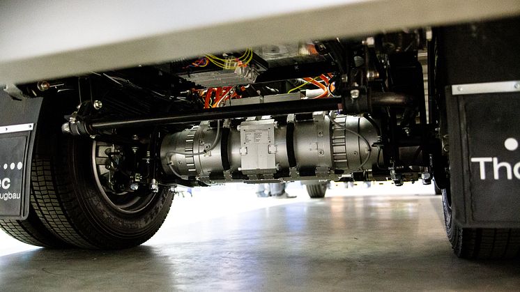 LiVe1 research vehicle powered by BPW