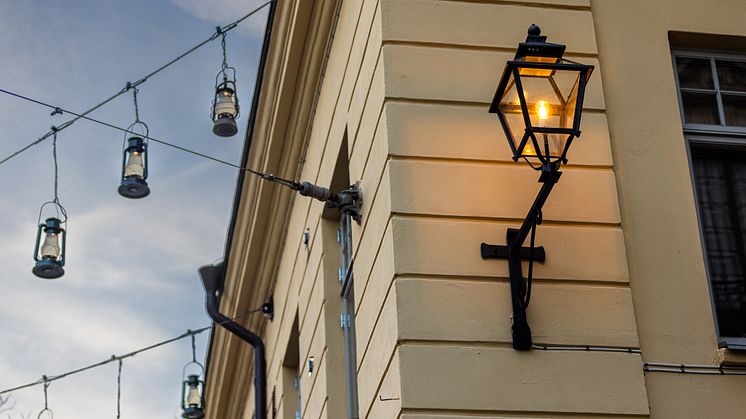 WALLENSTAM BELYSNING- vid Södra Larmgatan