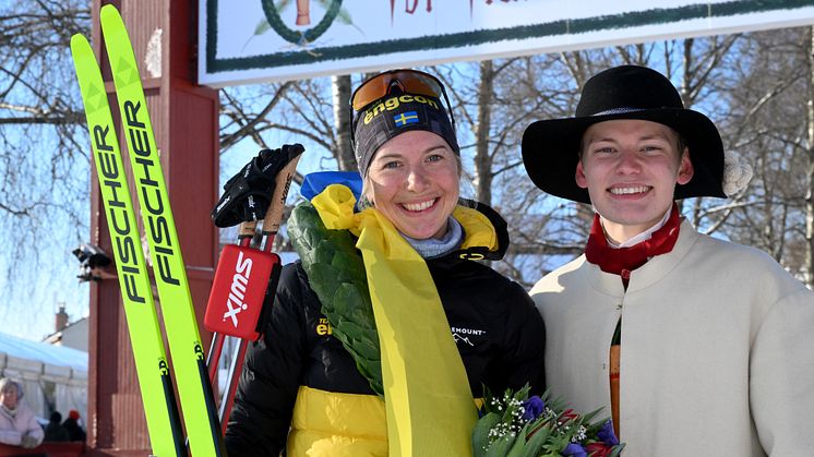 Ida Dahl winner Tjejvasan 2023 Kransmas Albin Gezelius