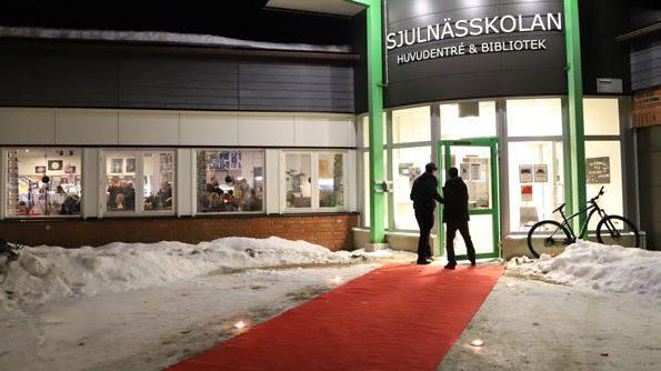 Entreprenörsveckan är en uppskattad tradition på Sjulnässkolan som involverar alla elever på skolan. Foto: Piteå kommun