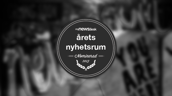 Nominerade Årets Nyhetsrum 2013