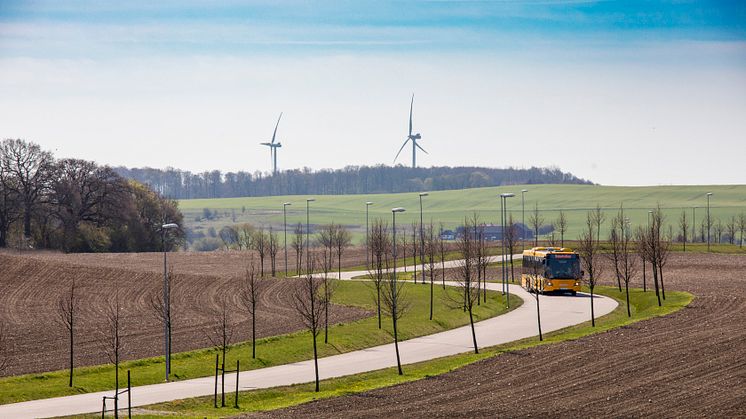 Buss i Skåne
