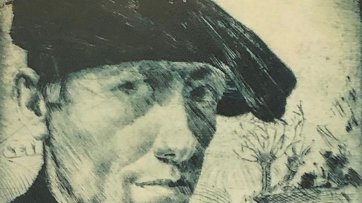 Bild: Axel Hamborn. Självporträtt.