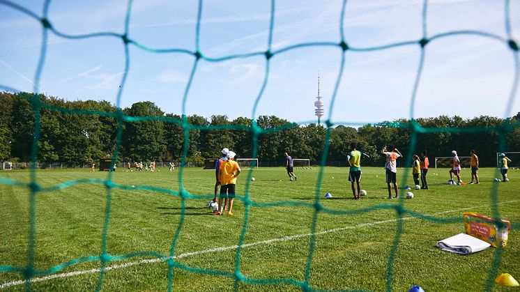 Fußballtag zusammen mit der Münchner Fußball Schule