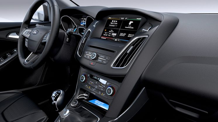 Nye Ford Focus, interiørbilde